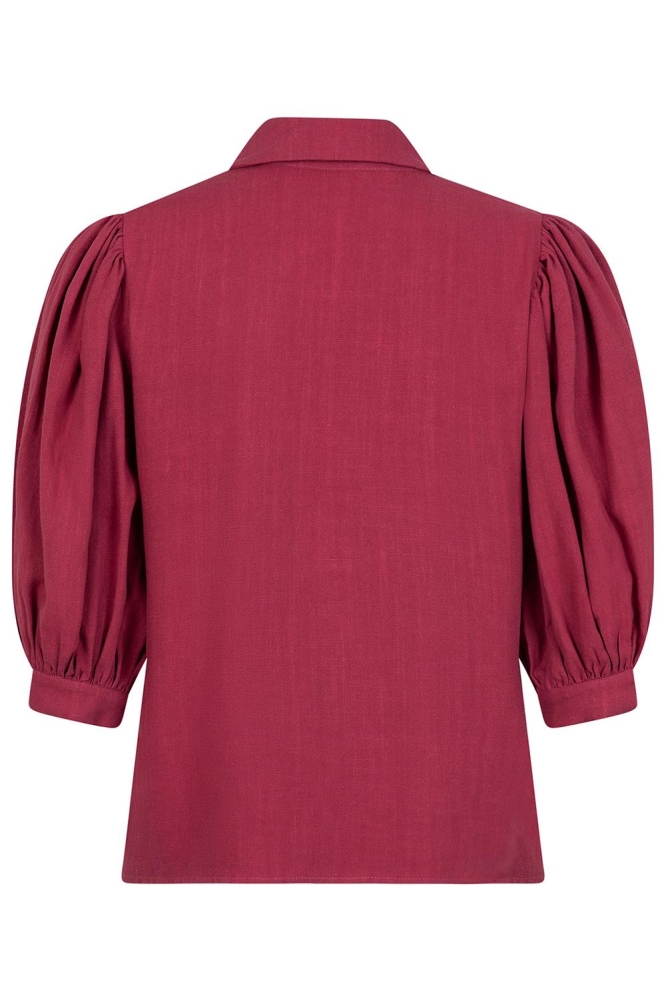 BLOUSE HEIDI HSS2553 108 WINE RED